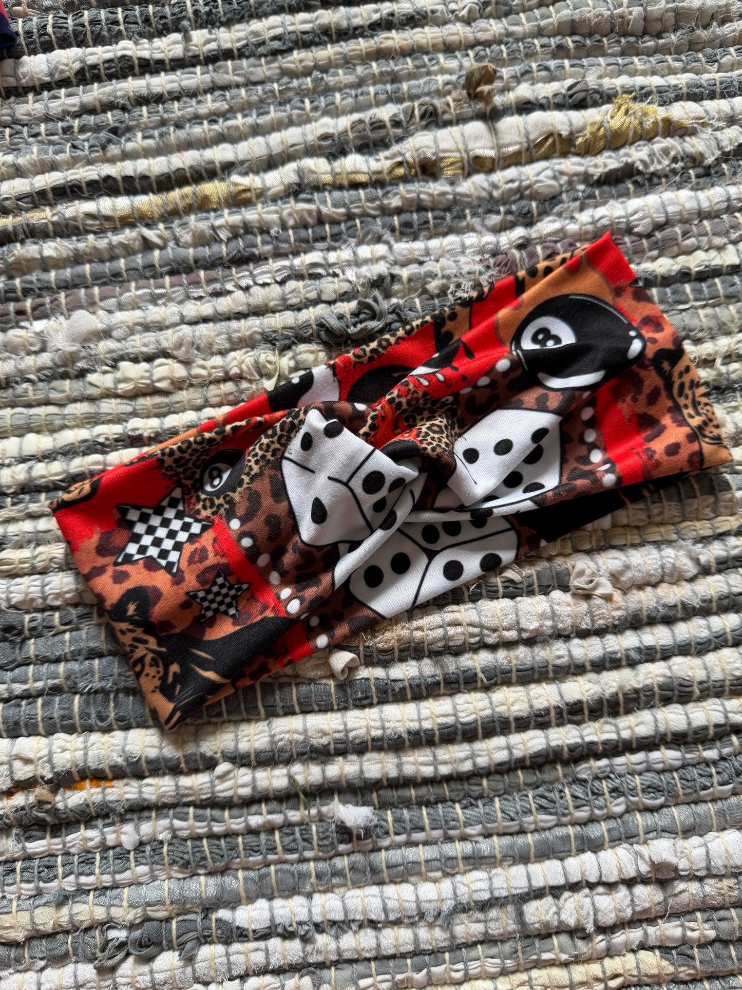 Boujee Leopard Wrap Headband