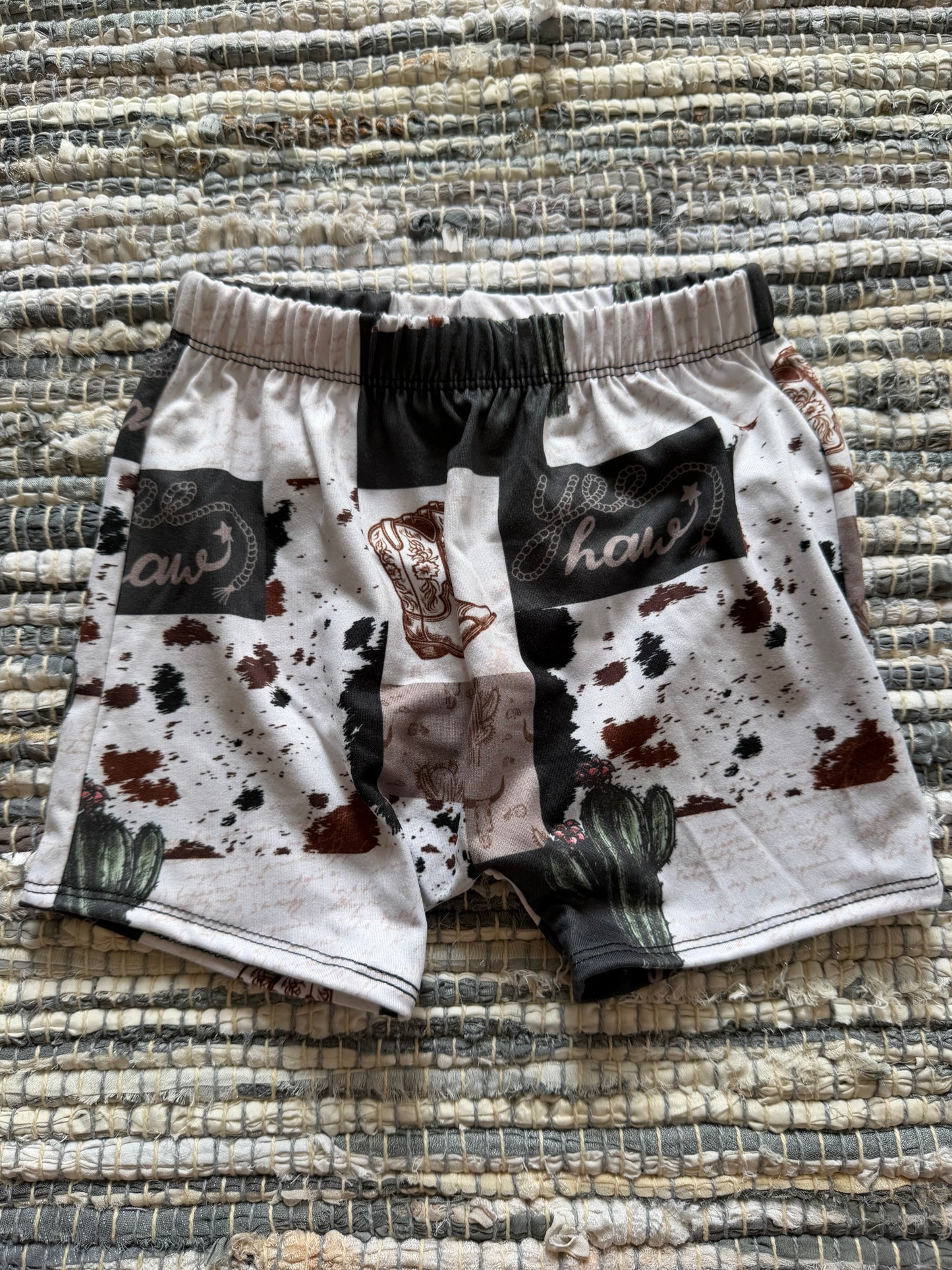 2T Boy Shorts Yeehaw