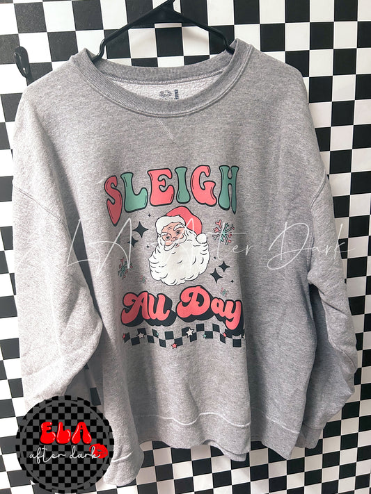 XL sweatshirt sleigh