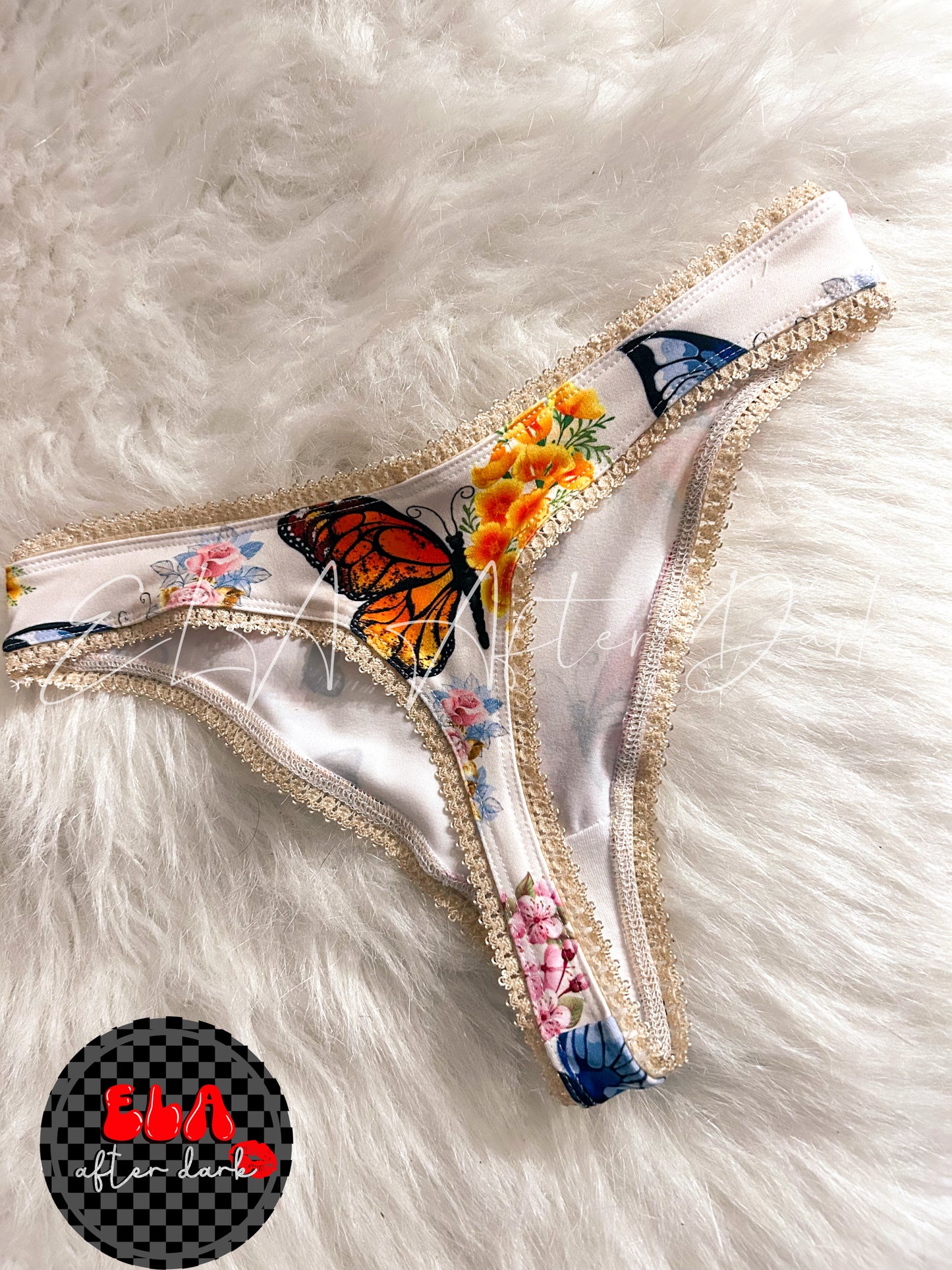 XXS Thong Butterflies