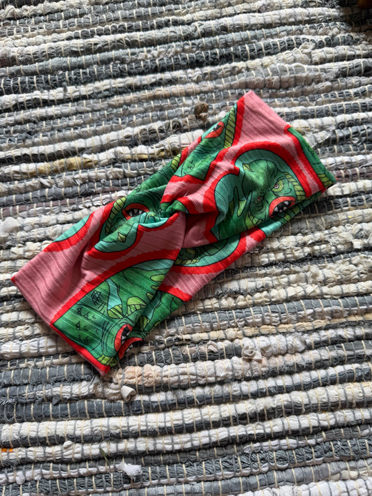 Green Guy Wrap Headband