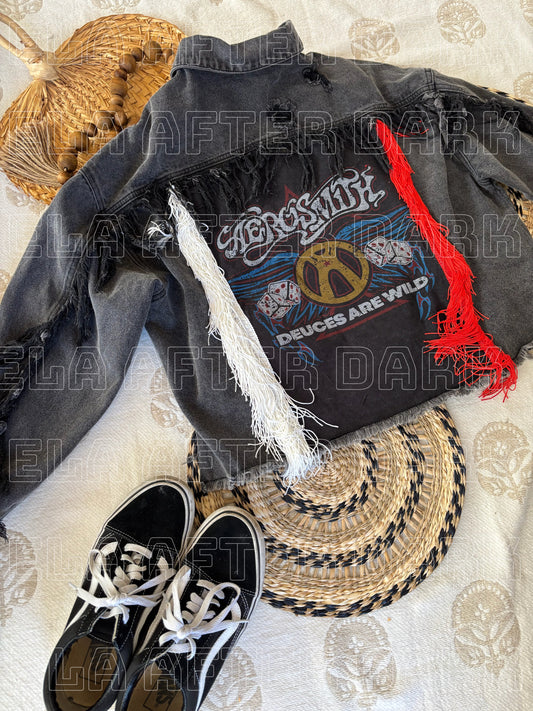 Aero fringe jacket size L